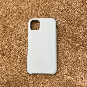 baby blue iphone 11 case. silicon